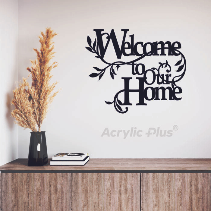 لوحة Welcome to Our Hom