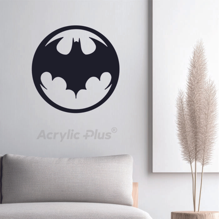 لوحة شعار Batman الدائري
